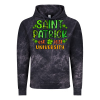 Cloud Black saint patrick university Vintage Hoodie - Artiststas