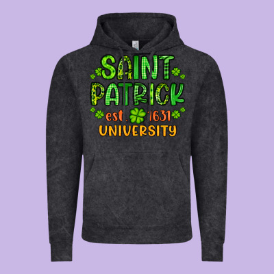 Saint Patrick University Vintage Hoodie Designed By Artiststas