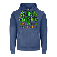 Vintage Denim saint patrick university Vintage Hoodie - Artiststas