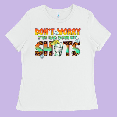 Ladies Tee dont worry ive had both my shots