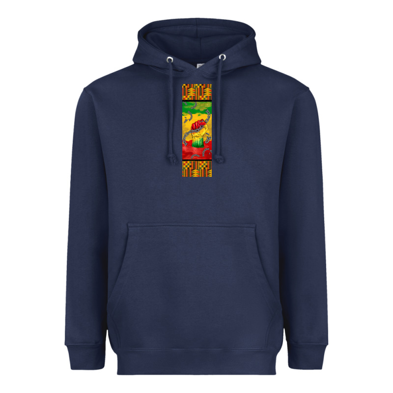Juneteenth Pen Wrap Heavyweight Hoodie by BarkalooDesign | Teevron