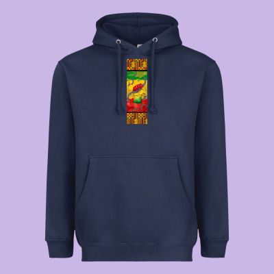 Juneteenth Pen Wrap Heavyweight Hoodie Designed By Barkaloodesign