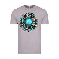 Vintage Zinc western sunflower gemstone Vintage Tee - JahusDesignShop