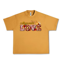 Peanut Butter all you need is love Urban Heavy Tee - AdoDesignShop