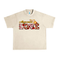 Sandshell all you need is love Urban Heavy Tee - AdoDesignShop
