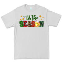 Dove Grey 'tis the season softball christmas Premium Tee - RanaPortraitStore