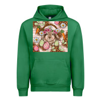 Emerald Easter Bunny tumbler Easter Day Urban Hoodie - HowdyJamesFarm