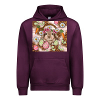 Mauve Wine Easter Bunny tumbler Easter Day Urban Hoodie - HowdyJamesFarm