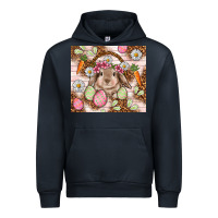 Navy Easter Bunny tumbler Easter Day Urban Hoodie - HowdyJamesFarm