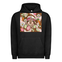 Pigment Black Easter Bunny tumbler Easter Day Urban Hoodie - HowdyJamesFarm
