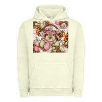 Pigment Pistachio Easter Bunny tumbler Easter Day Urban Hoodie - HowdyJamesFarm