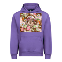 Tulip Easter Bunny tumbler Easter Day Urban Hoodie - HowdyJamesFarm