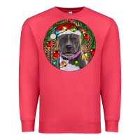 Cardinal Christmas Pitbull Premium Sweatshirt - RanaPortraitStore