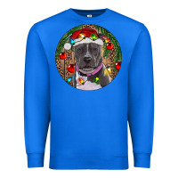 True Royal Christmas Pitbull Premium Sweatshirt - RanaPortraitStore