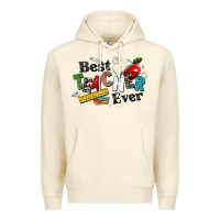 Sandshell best teacher ever Premium Hoodie - NancyCooperArtShop