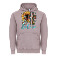 Vintage Zinc believe leopard cross sunflower butterfly Vintage Hoodie - JahusDesignShop