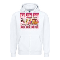 White christmas calories no cuentan Zipper Hoodie - MaliasSmallBusiness