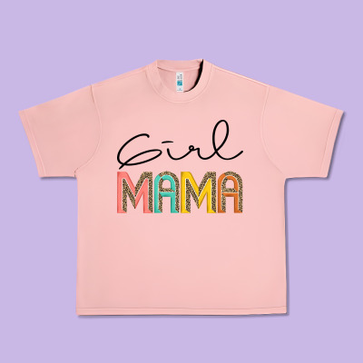 Girl Mama Urban Heavy Tee Designed By Jahusdesignshop