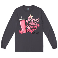 Smoke jesus fills my cup Long Sleeve Tee - JahusDesignShop
