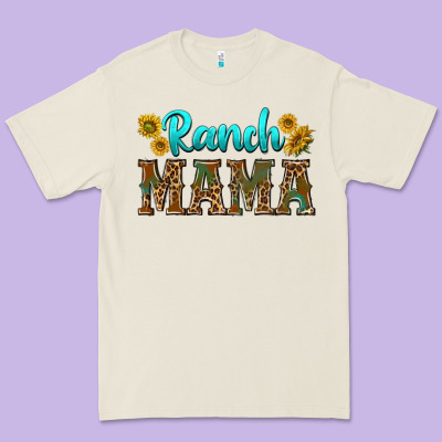 Ranch Mama Premium Tee Designed By Texasbilliewilder