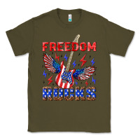 Army Green freedom rocks Classic Tee - NancyCooperArtShop