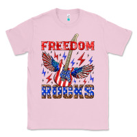 Bubblegum Pink freedom rocks Classic Tee - NancyCooperArtShop
