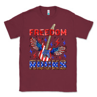 Burgundy freedom rocks Classic Tee - NancyCooperArtShop