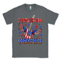 Charcoal Heather freedom rocks Classic Tee - NancyCooperArtShop