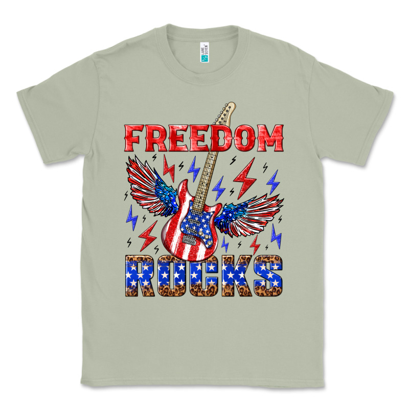 Freedom Rocks Classic Tee by NancyCooperArtShop | Teevron
