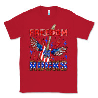 Red freedom rocks Classic Tee - NancyCooperArtShop