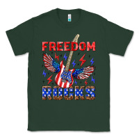 Sports Green freedom rocks Classic Tee - NancyCooperArtShop