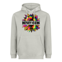Moon Dust deputy clerk tie dye sunflower Heavyweight Hoodie - Jasminsmagicworld