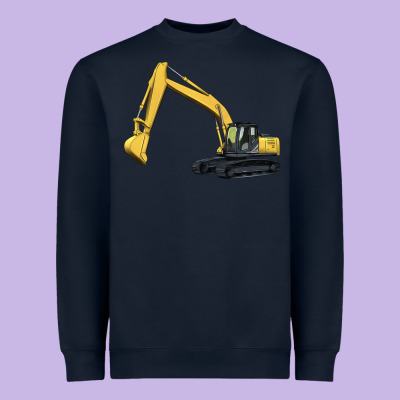 Excavator Heavyweight Sweatshirt Designed By Artiststas