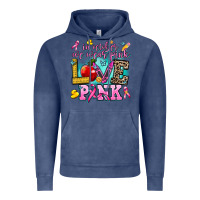 Vintage Denim in october we wear pink love pink Vintage Hoodie - AdoDesignShop