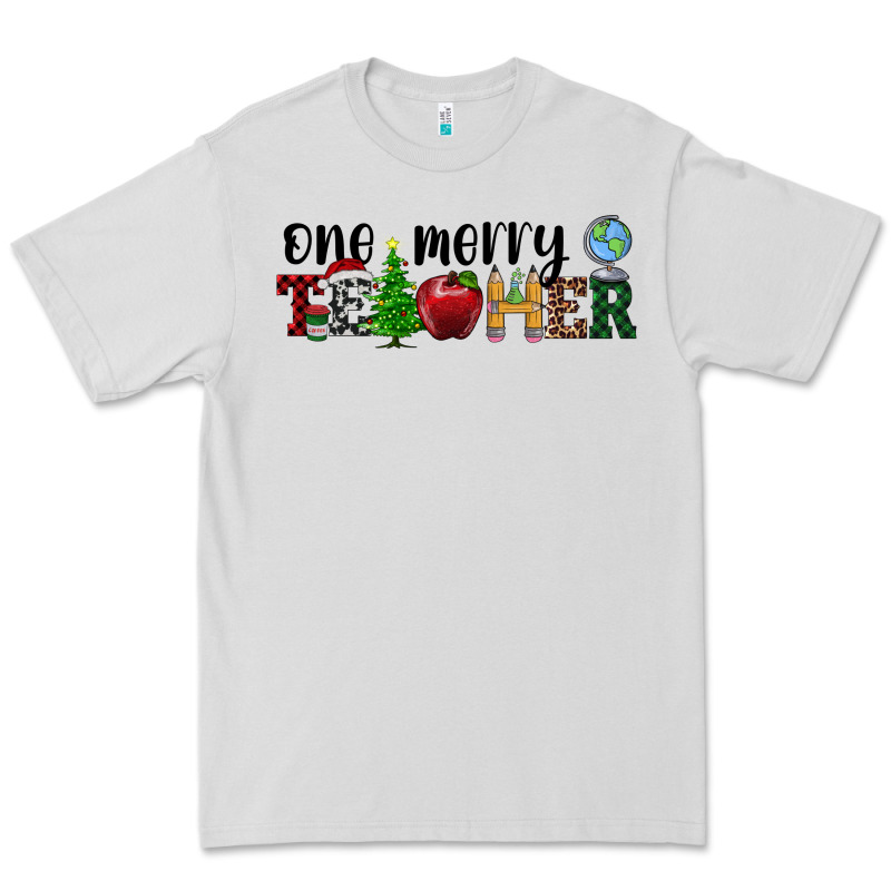 One Merry Teacher Premium Tee by RanaPortraitStore | Teevron