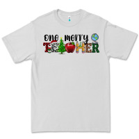 Dove Grey one merry teacher Premium Tee - RanaPortraitStore