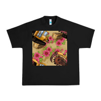 Black trencher chain seamless pattern Urban Heavy Tee - BundleAndBundleShop