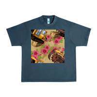 Midnight Navy trencher chain seamless pattern Urban Heavy Tee - BundleAndBundleShop