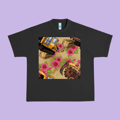 Trencher Chain Seamless Pattern Urban Heavy Tee Designed By Bundleandbundleshop