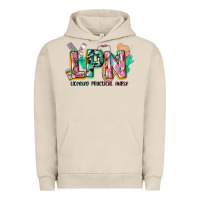 Pigment French Oak licensed practical nurse Urban Hoodie - CowGirlArtShop