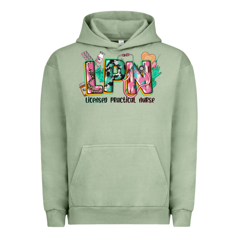 Licensed Practical Nurse Urban Hoodie by CowGirlArtShop | Teevron