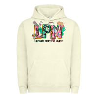 Pigment Pistachio licensed practical nurse Urban Hoodie - CowGirlArtShop