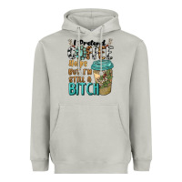 Moon Dust i pretend coffee helps but i'm still a bitch Heavyweight Hoodie - BarkalooDesign