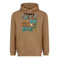 Toasted Coconut i pretend coffee helps but i'm still a bitch Heavyweight Hoodie - BarkalooDesign