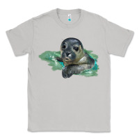Moon Dust Sea Seal Face Illustrations Classic Tee - LillyAllenDesigns