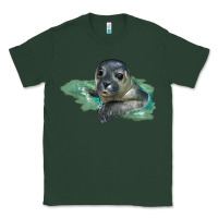 Sea Seal Face Illustrations Classic Tee | Teevron