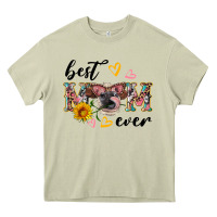 Mossy best mom ever with cow Heavy Core Tee - Artiststas