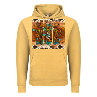 Vintage Mustard faith hope love cross Vintage Hoodie - JahusDesignShop