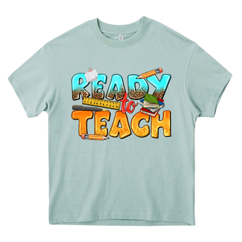 Ready To Teach Heavy Core Tee by texasbilliewilder | Teevron