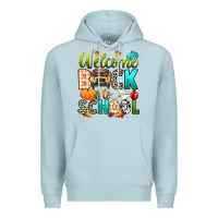 Blue Mist welcome back to school fall Premium Hoodie - texasbilliewilder